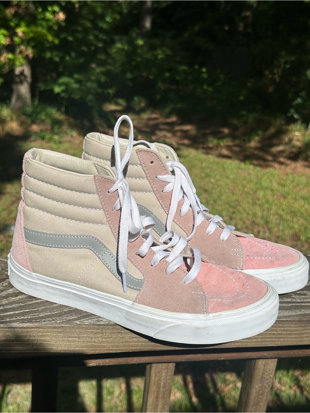 Vans Pink Suede and Canvas NWOT